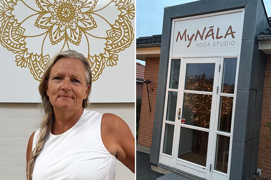 MyNala Yoga i Hammershøj fejrer et års fødselsdag med fyldte hold og housewarming